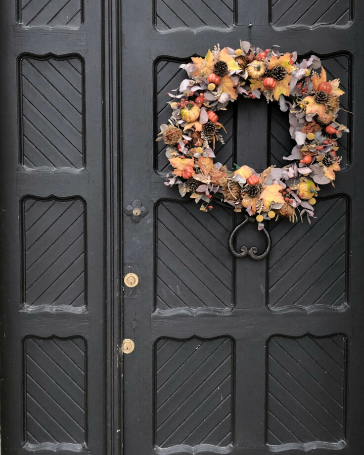 couronne d'automne