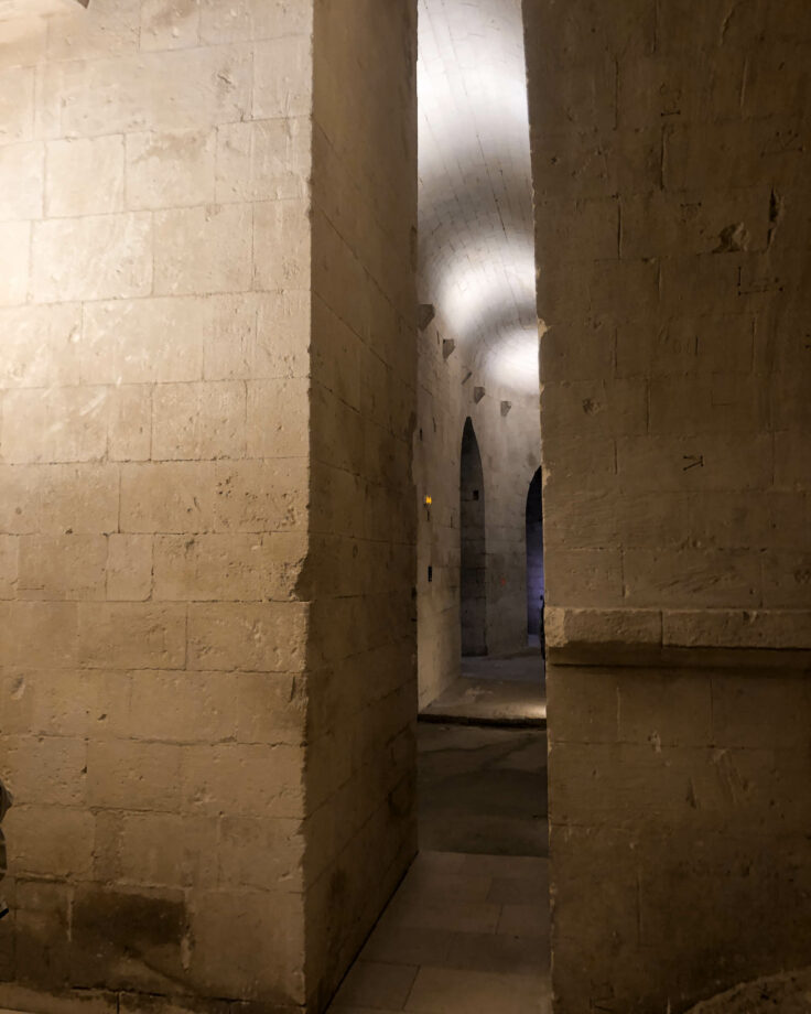 abbaye crypte