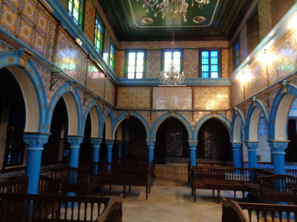 djerba synagogue intérieur